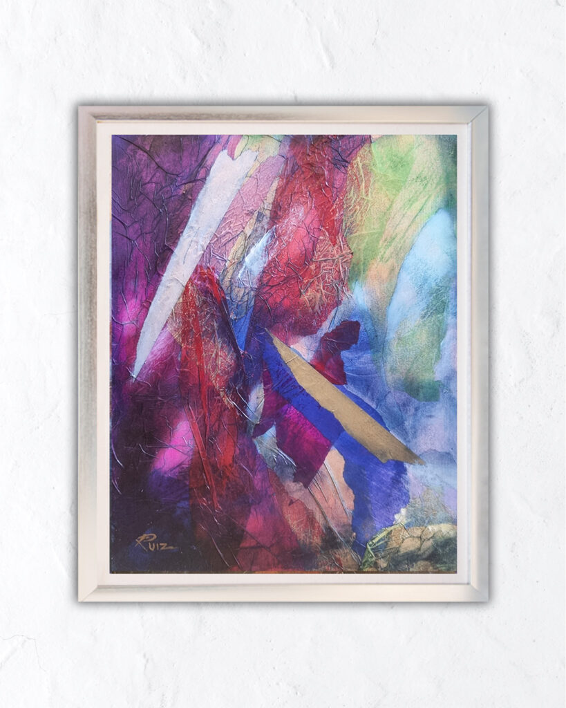 abstract colorful painting